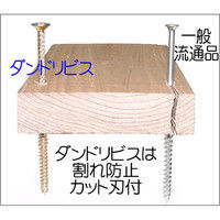 ダンドリビス 極太KKビス75 四角穴 クロメート 12号箱 4920125761456 1箱（151本入）（直送品）