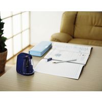 クツワ 安全電池えんぴつけずり ネイビー RS027NB 1個