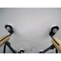 エイ・アイ・エス シェルチェア レッド WDC-03 RE 1脚（直送品）