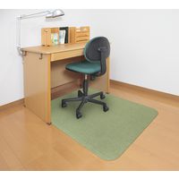 サンコー デスク足元マット グリーン KI-62 1枚