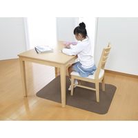 サンコー デスク足元マット ブラウン KL-10 1枚