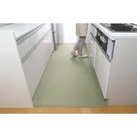 サンコー キッチンマット90×270cm グリーン KH-88 1枚