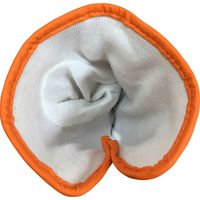 小野商事 現場系女子外縫い内綿アンバー M AG2556 1双