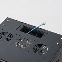 サンワサプライ マルチ収納ラック H1000 幅450×奥行420×高さ1000mm ブラック CP-SVCMULT6 1台（直送品）