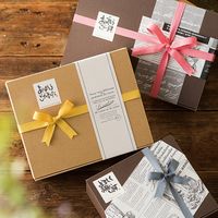 ヘッズ 無地ワンタッチギフトBOX/クラフト-XS MKR-GXS 1セット（200枚：20枚×10パック）