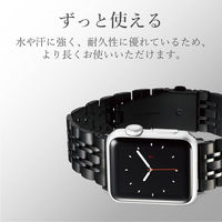 エレコム アップルウォッチ AppleWatch バンド 44mm SE AW-44BDSS7BK AW-44BDSS7BK エレコム 1個