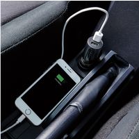 エレコム FMトランスミッター/Bluetooth/USB2ポート付/3.4 LAT-FMBTB04BK 1個