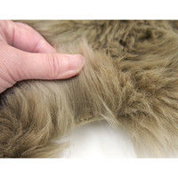 萩原 ムートンフリース M-511 幅600×奥行900mm ブラウン 240549623 1枚（直送品）