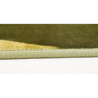 萩原 ホットカーペットカバー ボタニカル 幅1850×奥行1850mm グリーン 240608506 1枚（直送品）