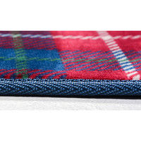 萩原 ホットカーペットカバー エクスプローラー 幅1850×奥行1850mm ブルー 240608905 1枚（直送品）