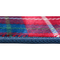 萩原 ホットカーペットカバー エクスプローラー 幅2000×奥行2500mm ブルー 240608915 1枚（直送品）