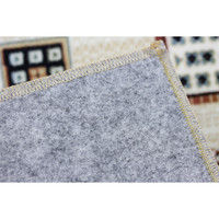 萩原 モケットラグ ロイヤルパレス プレジール 幅1350×奥行1950mm ベージュ 240609804 1枚（直送品）