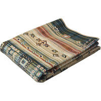 萩原 モケットラグ ロイヤルパレス プレジール 幅1350×奥行1950mm グリーン 240609806 1枚（直送品）