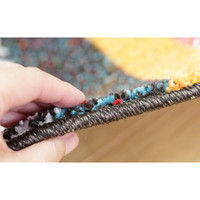 萩原 ウィルトン PANDRA ボーダー 幅1400×奥行2000mm 240610800 1枚（直送品）