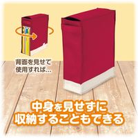 アスカ どこでも学習バッグ S レッド STB03R 3個（直送品）