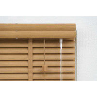 林製作所 木目調アルミブラインド 幅1650×高さ1830mm ミディアム L0821 1台（直送品）