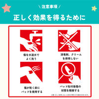 アンパンマン　ムヒのキズパッド 10枚 絆創膏　キャラクター　防水　ハイドロコロイド  きり傷 すり傷　池田模範堂