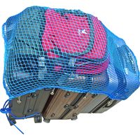 まつうら工業 ネットと鈴のW効果 鈴付き盗難防止ネット 約1.8×2.7m NET-BELL-1827BLUE 1セット