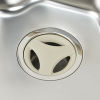 カクダイ ガオナ 排水口カバー 14.5センチ用 水が流れやすい プラスチック製 シンク GA-PB065 1個