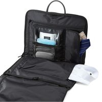 サンワダイレクト ガーメントバッグ（テーラーバッグ・シャツ収納・ハンガー付・小物ポケット搭載） 200-BAG108 1個（直送品）