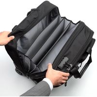 サンワダイレクト ビジネスキャリーバッグ（機内持ち込みサイズ・マチ拡張対応） 200-BAGCR002 1個（直送品）