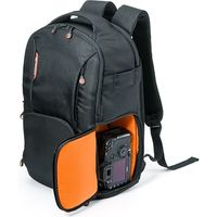 サンワダイレクト カメラバッグ リュック（一眼レフ・横から取り出し・三脚取付） 200-BG023 1個（直送品）