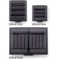 サンワダイレクト 電池ケース（単3電池用・4本収納） 200-BT003BK 1個（直送品）