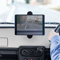 サンワダイレクト iPad・タブレット車載ホルダー 200-CAR052 1個（直送品）