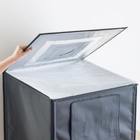 サンワダイレクト 撮影キット（撮影スタジオ・撮影ボックス・LEDライト付6000ルーメン・50×50cm・折りたたみ可能） 200-DG016 1個（直送品）
