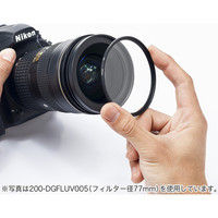 サンワダイレクト レンズフィルター 200-DGFLUV004 1個（直送品）