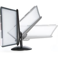 サンワダイレクト データホルダー（原稿台・ブック式・A4対応・横向き・縦向き・両面・90度無段階調節） 200-DH004 1個（直送品）