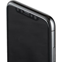 サンワダイレクト iPhone XS/iPhone X画面保護強化ガラスフィルム 200-LCD050BK 1個（直送品）