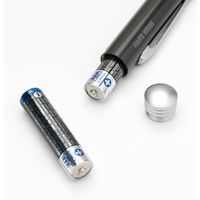 サンワサプライ レーザーポインター 200-LPP026 緑色レーザー ペン型 単4乾電池×2 連続使用3時間（直送品）