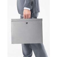 サンワダイレクト 鍵付きファイルボックス 200-SL036GY 1個（直送品）