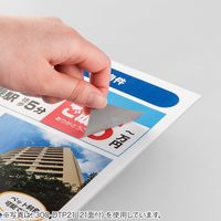 サンワダイレクト ラベルシール（下地が透けない 訂正シール・44面・A4・楽貼りタイプ） 300-DTP44 1個（直送品）