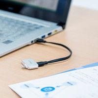 サンワダイレクト iPhone・iPad対応microSDカードリーダー 400-ADRIP09S 1個（直送品）