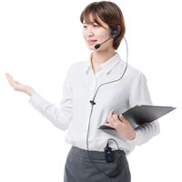 サンワダイレクト ワイヤレスガイド システム用マイク 400-HSGS-HS2 1個（直送品）