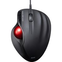 有線マウス　5ボタン　大型サイズ　レーザー　400-MA072BK　サンワサプライ　１個（直送品）