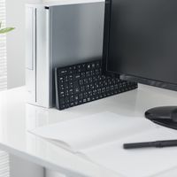 ワイヤレスキーボード　無線　パンタグラフ　コンパクト　フルサイズ　ブラック　400-SKB054　サンワサプライ　１個（直送品）