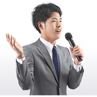 サンワダイレクト ワイヤレスマイク（ワイヤレス拡声器用） 400-SP056 1個（直送品）