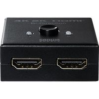 サンワダイレクト HDMIセレクター（4K・双方向・2入力1出力・1入力2出力・HDMI切替器） 400-SW028 1個（直送品）