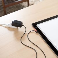 サンワダイレクト LEDトレース台（薄型・A2サイズ・無断階調光機能付・2600ルクス） 400-TBL006 1個（直送品）