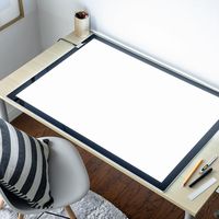 サンワダイレクト LEDトレース台（A1サイズ・薄型・無段階調光調整・照明・AC給電） 400-TBL007 1個（直送品）