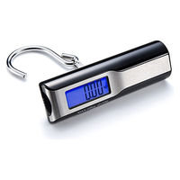 サンワダイレクト デジタル荷物はかり（デジタルバッグスケール・スーツケース計測・吊り下げ式・40kg対応） 400-TST005 1個（直送品）