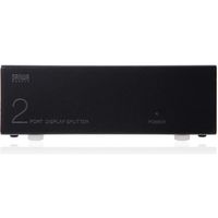 サンワダイレクト 高性能ディスプレイ分配器（VGA・ミニD-Sub15pin・アナログ用・2分配） 400-VGA005 1個（直送品）