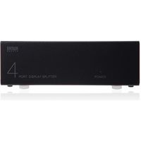 サンワダイレクト 高性能ディスプレイ分配器（ミニD-Sub15pin・アナログ用・4分配） 400-VGA006 1個（直送品）