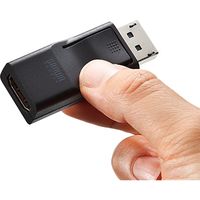 サンワダイレクト DisplayPort-HDMI変換アダプター（4K出力可能） 500-KC013DPH 1個（直送品）