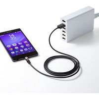 サンワダイレクト マグネット着脱式マイクロUSB充電専用ケーブル 500-USB062 1個（直送品）