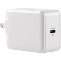 サンワダイレクト USB急速充電器（Power Delivery対応AC充電器・18W・コンパクトサイズ） 700-AC024 1個（直送品）