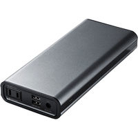 サンワダイレクト AC出力対応モバイルバッテリー 700-BTL035 1個（直送品）